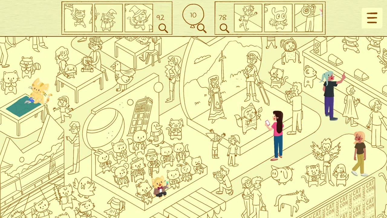 Meow Moments: Comic Cat Con Screenshot 0