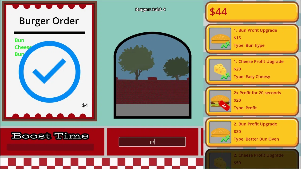 Burger Typer Screenshot 2