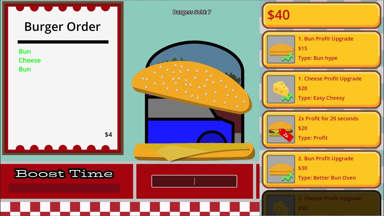 Burger Typer Screenshot 0