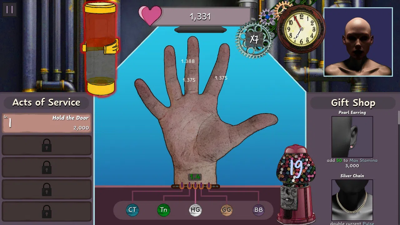 Hand-Holding Simulator Screenshot 2
