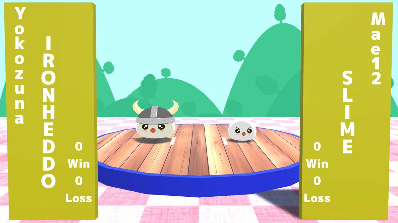 Sumo wrestler Slime Screenshot 1