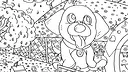 101 Cute Dogs: Find & Paint - Artbook Screenshot 2