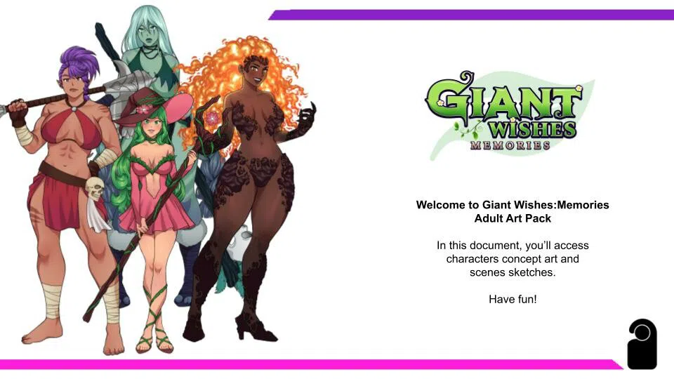 Giant Wishes: Memories - Adult Art Pack Screenshot 0