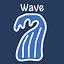 Wave icon