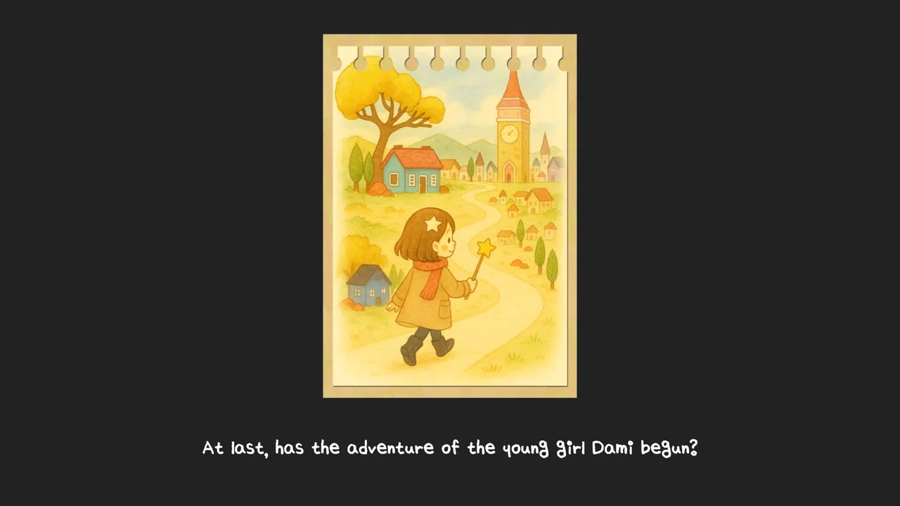 Dami and Secret Library Screenshot 2