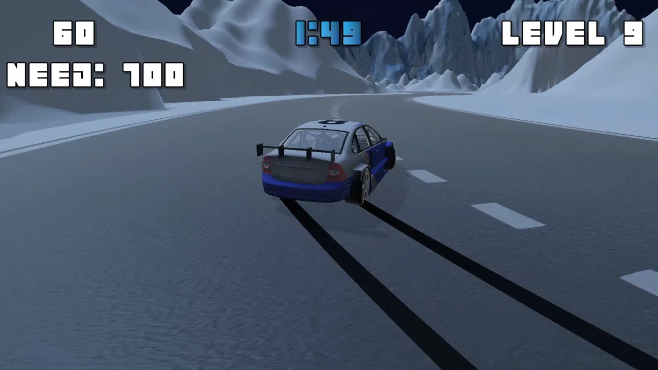 Night Winter Drift Screenshot 2