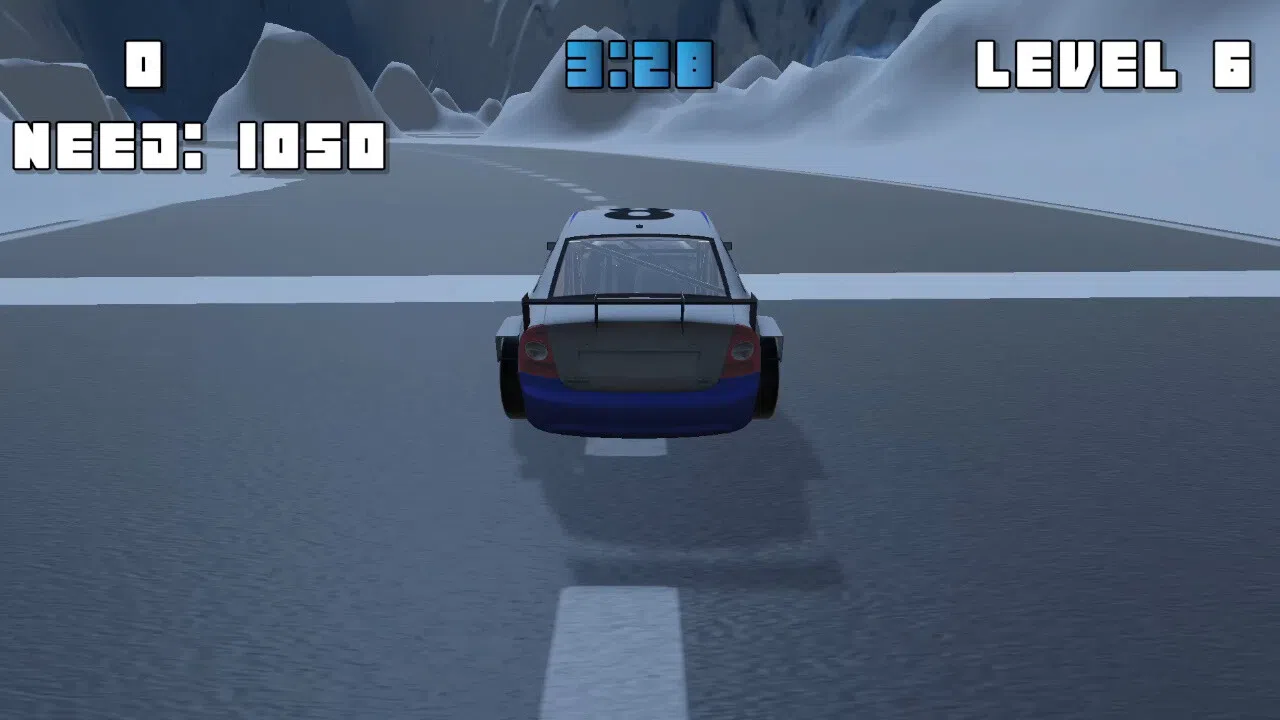 Night Winter Drift Screenshot 1