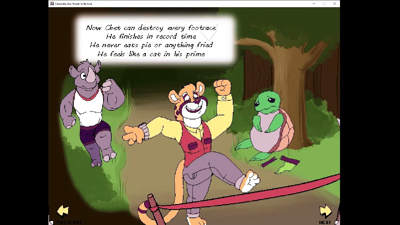 Cheetahs Are Meant To Be Fast Screenshot 0