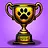 Golden trophy