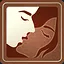 Kiss lover icon