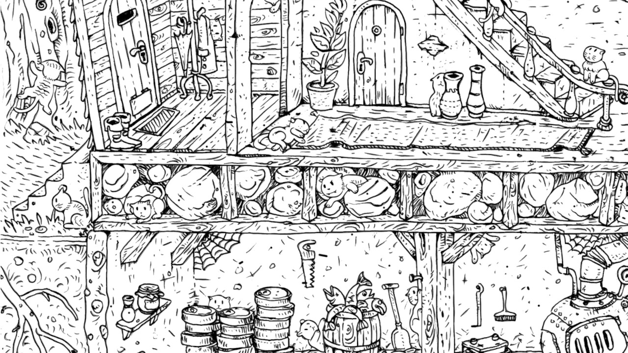 100 hidden Cats : Kitty House Screenshot 2