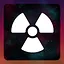 Irradiation shot icon