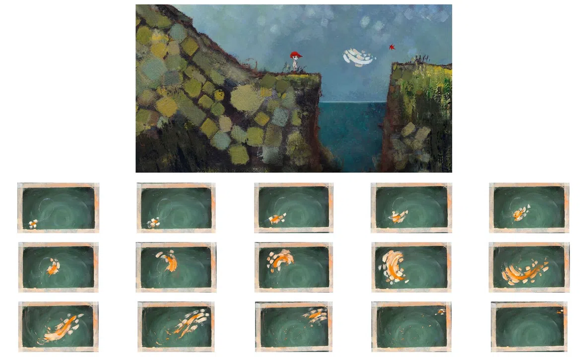 Unleaving Art Book Screenshot 3