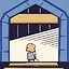 Open the gate icon