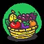 Fruit baskets icon