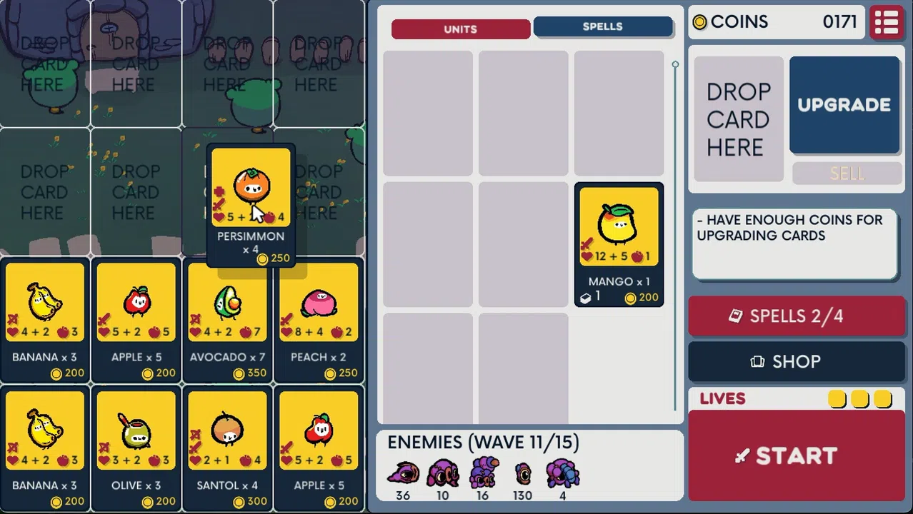 Fruit vs. Aliens Screenshot 1