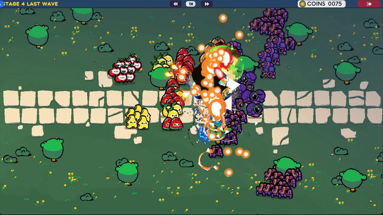 Fruit vs. Aliens Screenshot 0