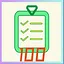 Completed 100 order icon