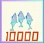 Caught 10000 fish icon