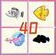 Caught 40 type of fish icon