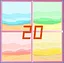 Having 20 fish tank icon