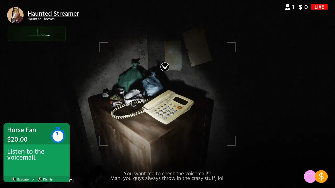 HAUNTED STREAMER Screenshot 2