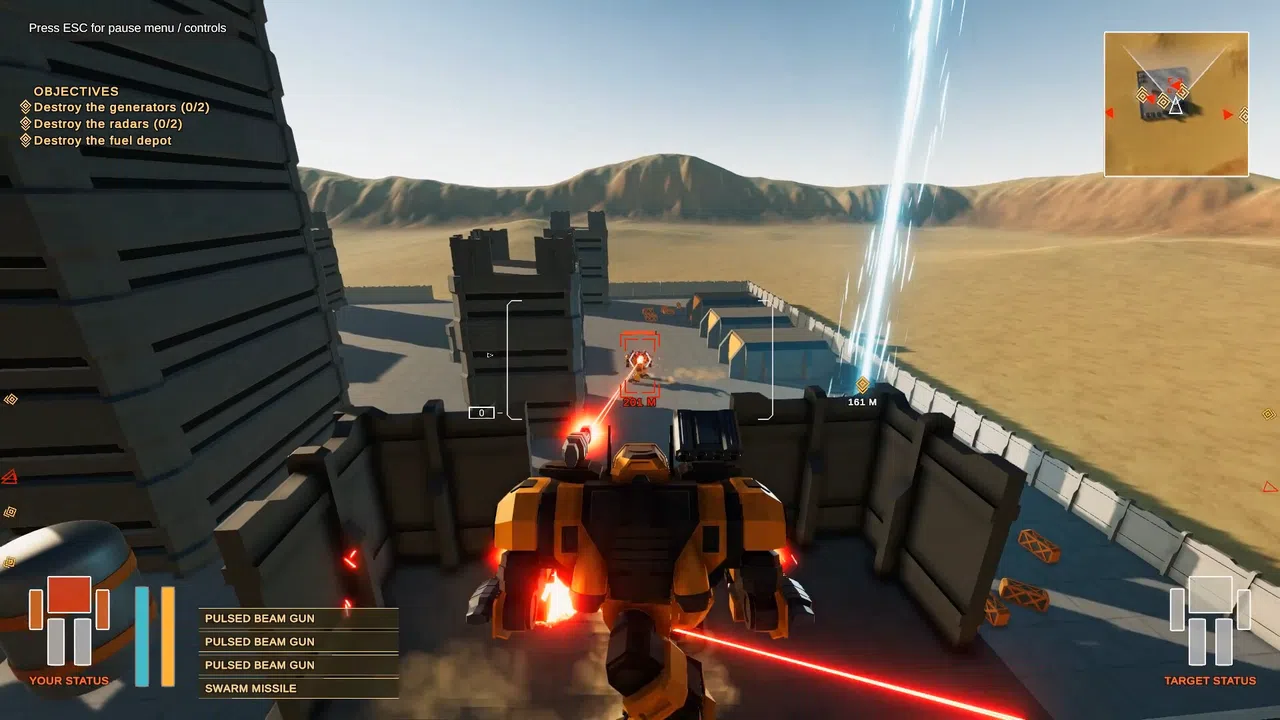 Robot Fury: Mech Combat Simulator Screenshot 1