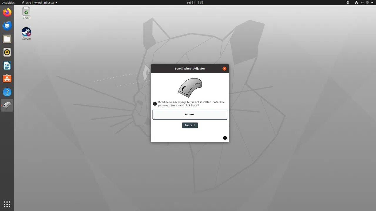 Scroll Wheel Adjuster Screenshot 3