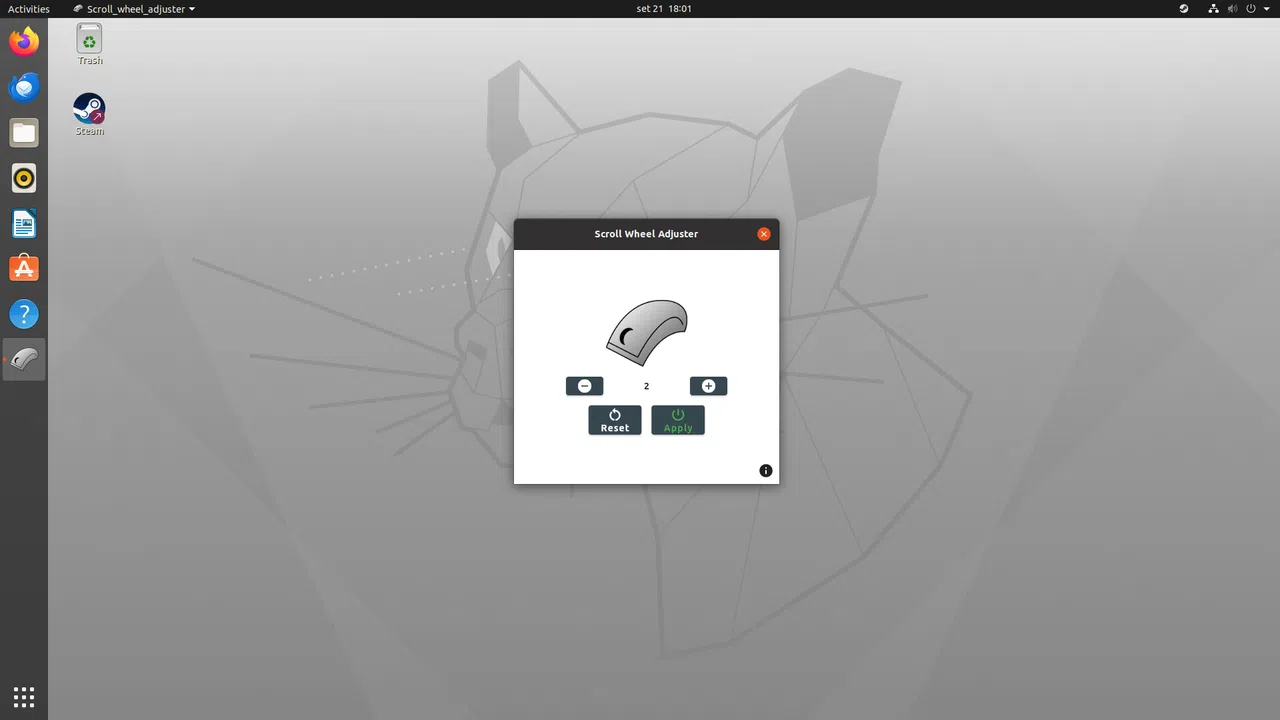 Scroll Wheel Adjuster Screenshot 4