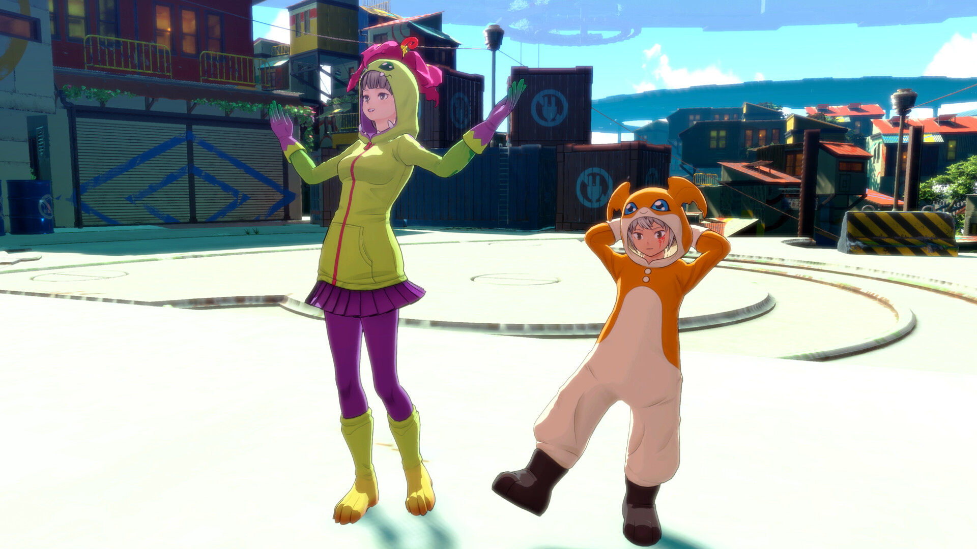 Digimon Story Time Stranger - Costume Digimon Costume Set Screenshot 2