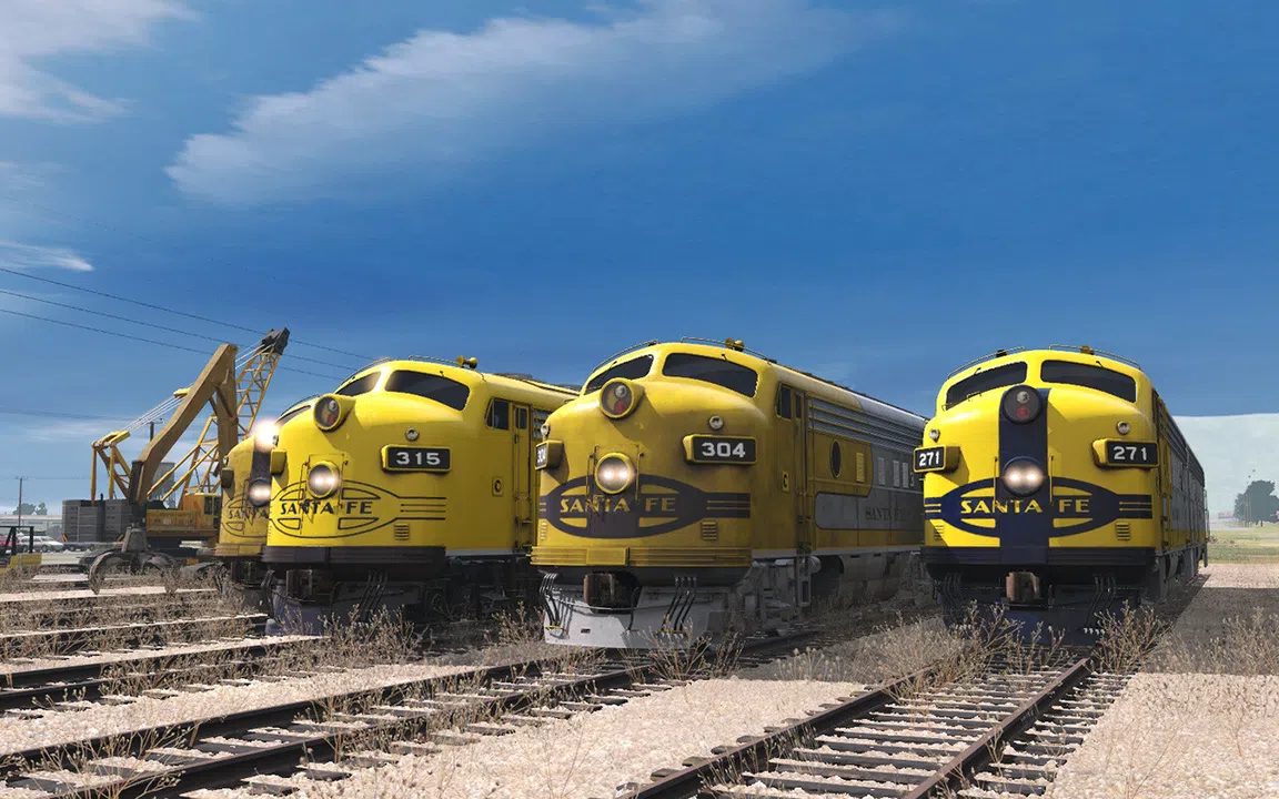 Trainz 2019 DLC - Pro Train: ATSF F7A/B Warbonnet Loco Bundle Screenshot 2