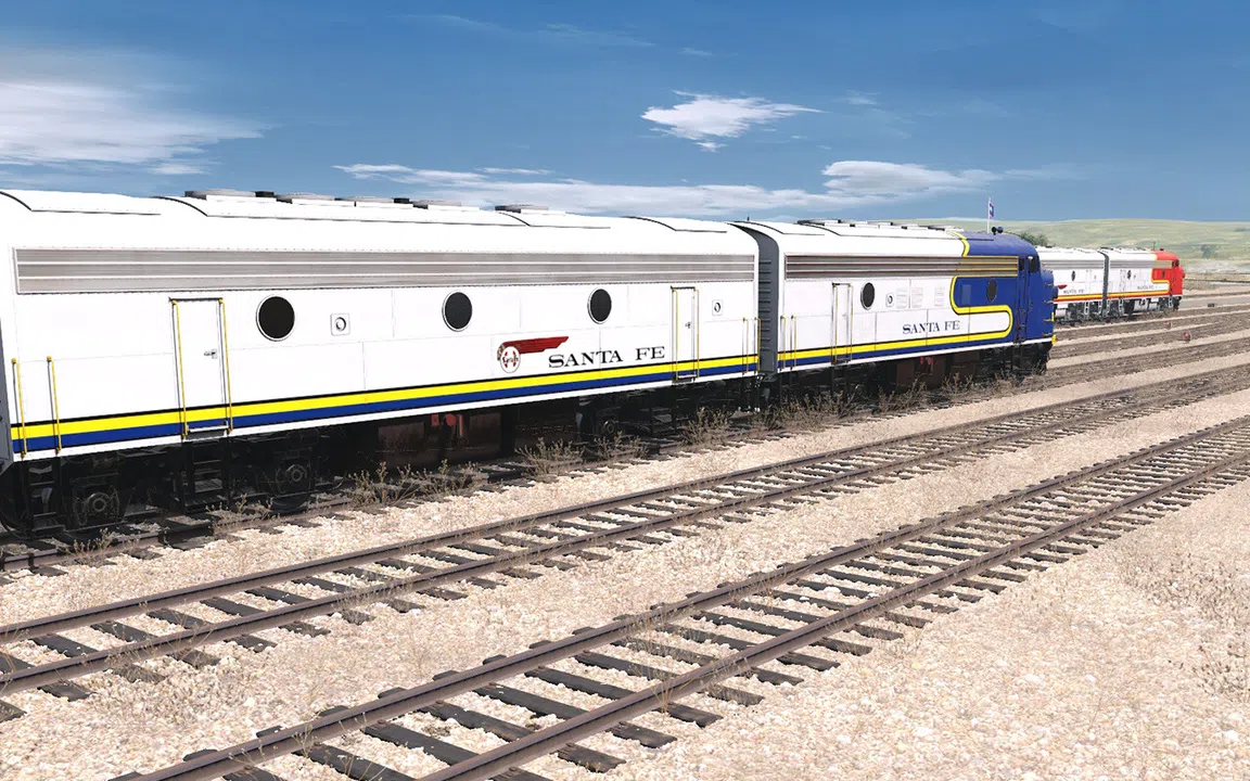 Trainz 2022 DLC - Pro Train: ATSF F7A/B Warbonnet Loco Bundle Screenshot 6