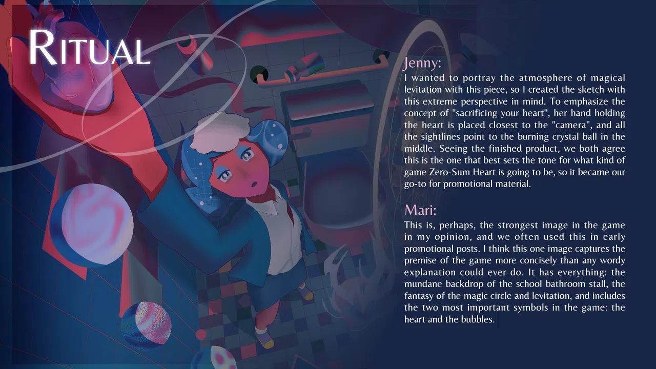 Zero-Sum Heart Artbook Screenshot 1
