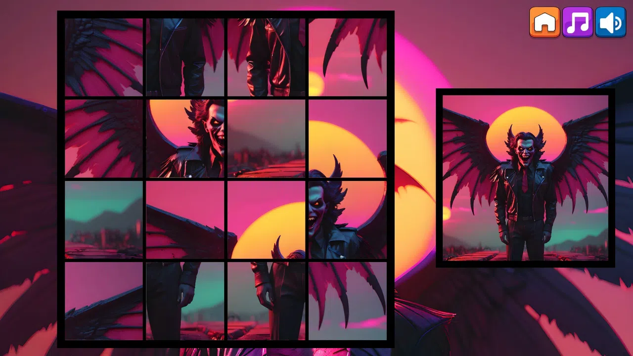 OG Puzzlers: Synthwave Vampires Screenshot 5