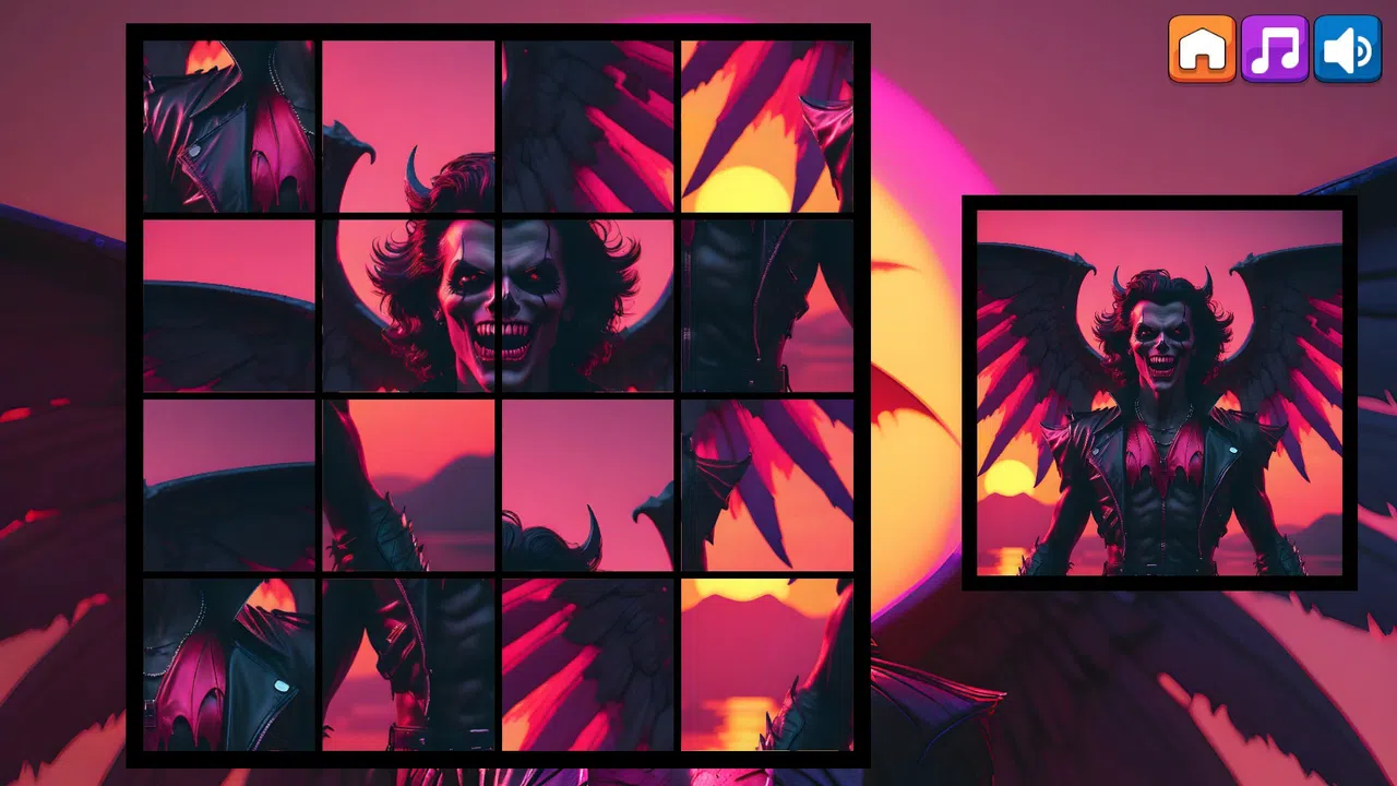 OG Puzzlers: Synthwave Vampires Screenshot 2