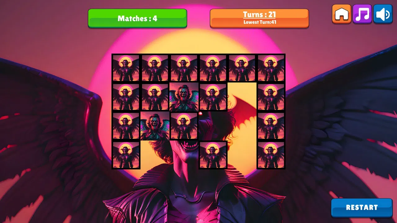 OG Memory: Synthwave Vampires Screenshot 3