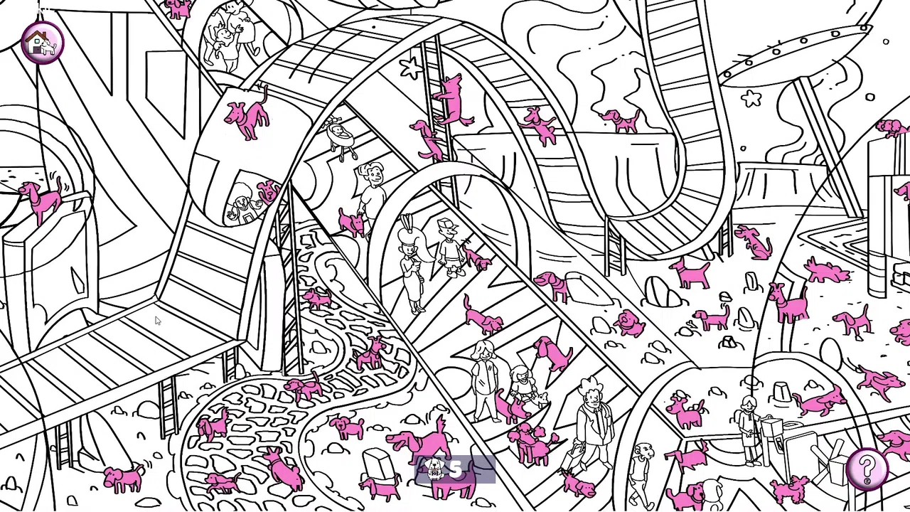 101 Cute Playland Dogs: Find & Paint Screenshot 6
