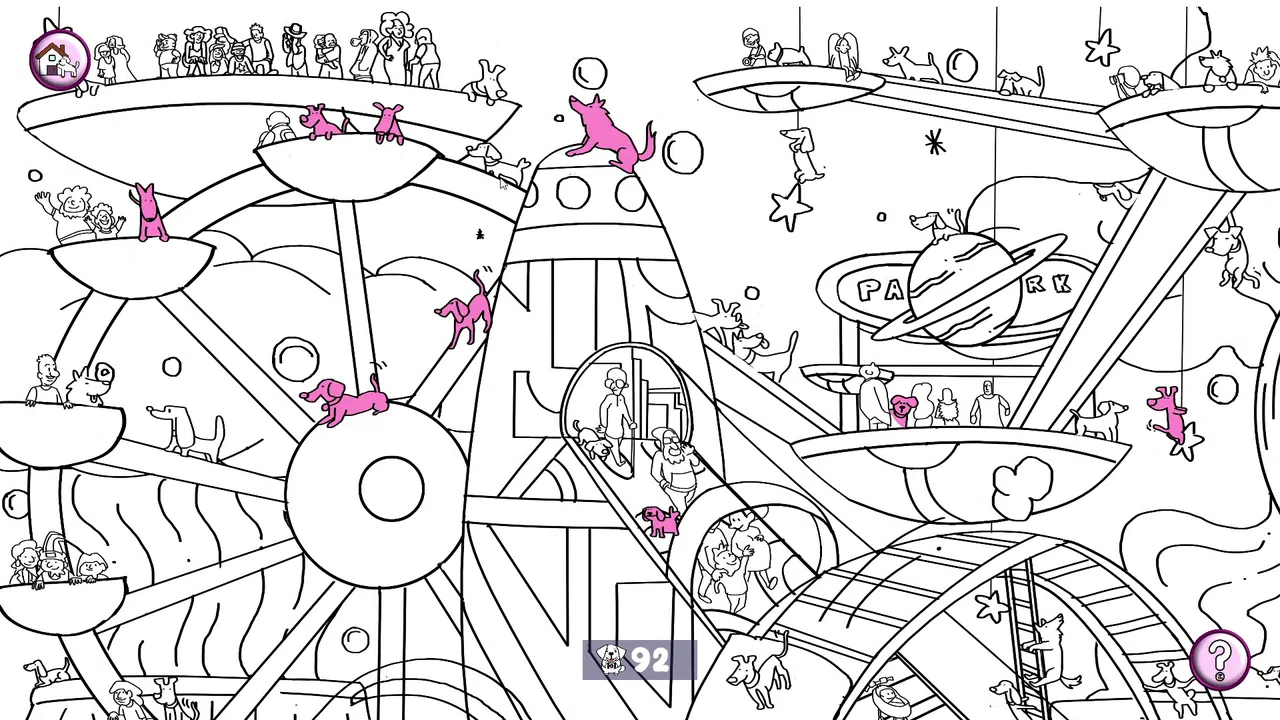 101 Cute Playland Dogs: Find & Paint Screenshot 4