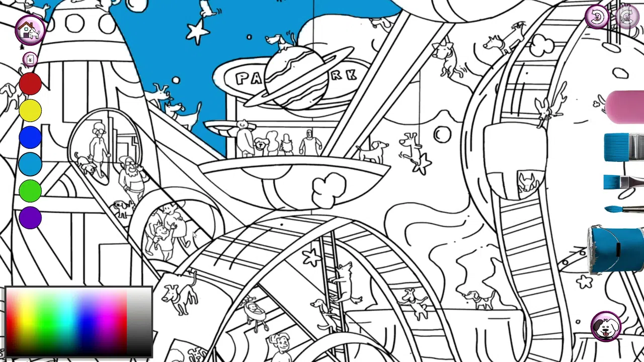 101 Cute Playland Dogs: Find & Paint Screenshot 5
