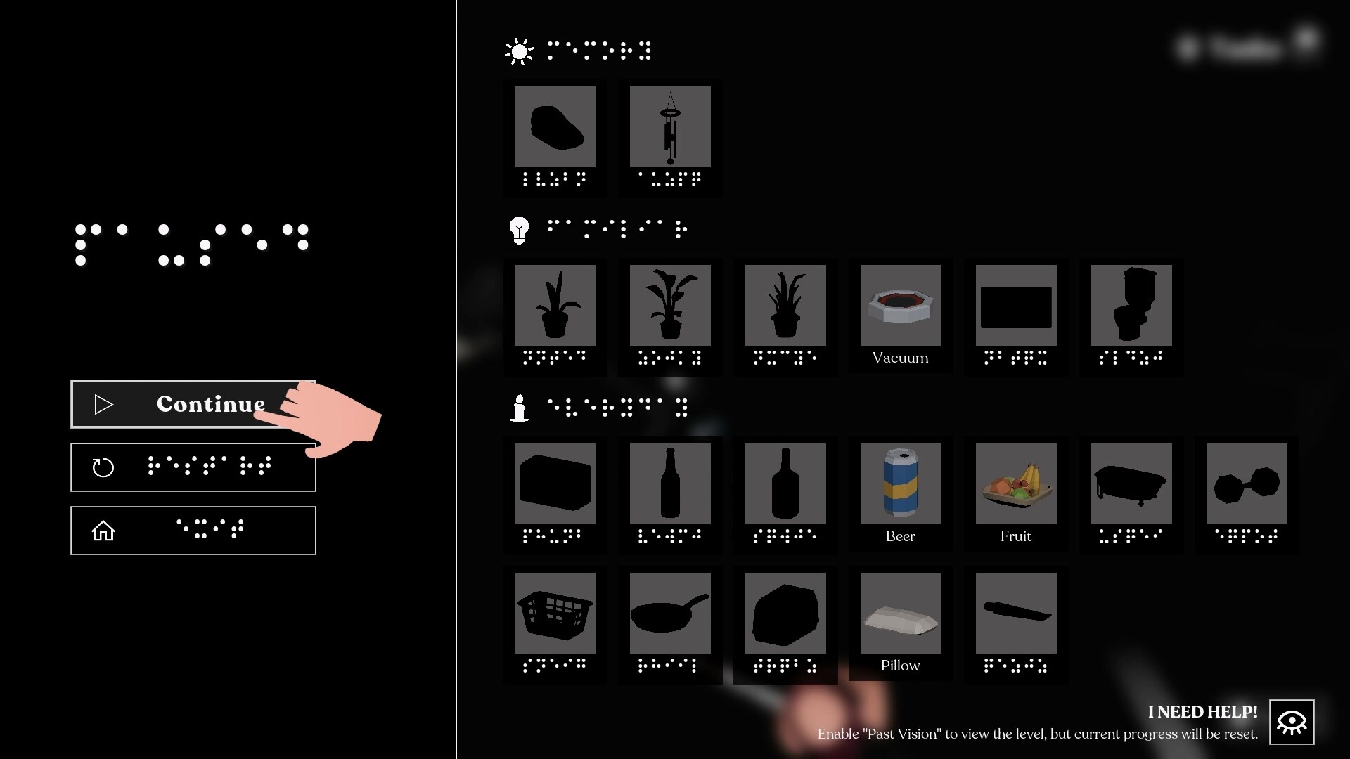Blind Touch Demo Screenshot 2