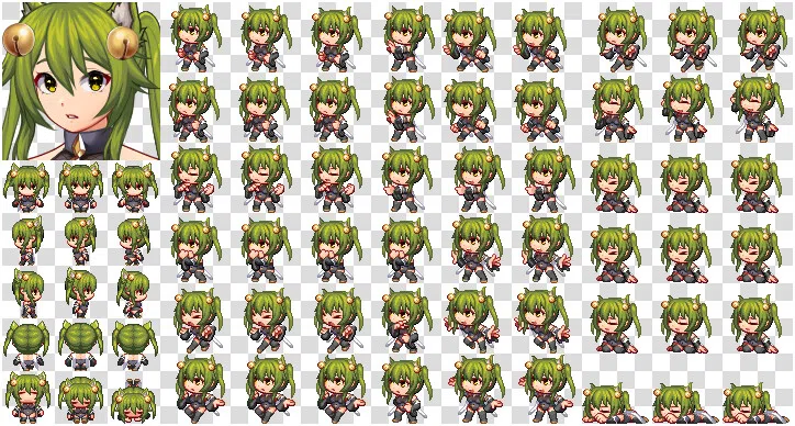 RPG Maker MZ - Another World Heroine Generator 5 for MZ Screenshot 3