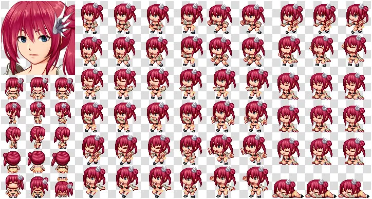 RPG Maker MZ - Another World Heroine Generator 5 for MZ Screenshot 1