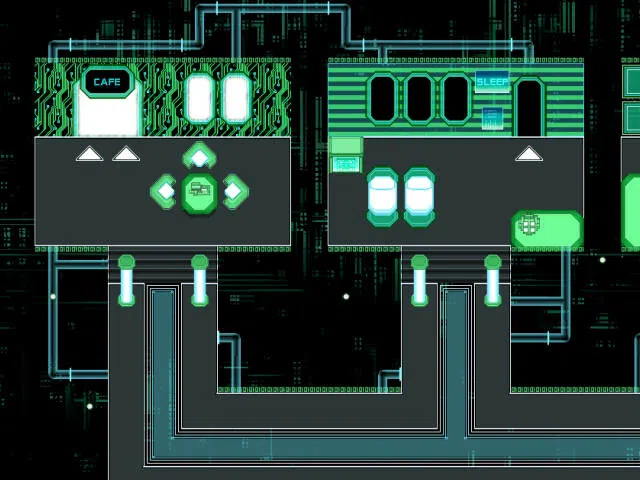 RPG Maker MZ - KR Cruising the Circuits Digital World Tileset Screenshot 2