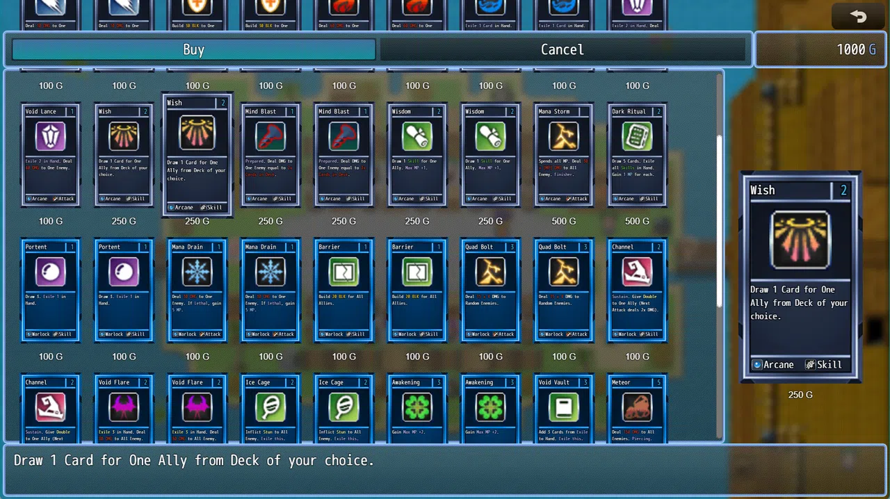 RPG Maker MZ - Card Game Combat Deckbuilder Engine Screenshot 1