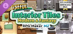 RPG Maker MZ - Useful Interior Tiles Modern and Fantasy
