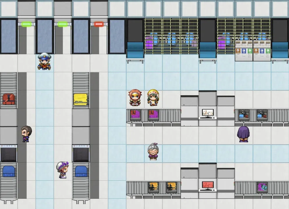 RPG Maker MZ - NEONPIXEL - International Airport Screenshot 3