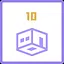 ルームマッチのルームを10回作成して参加する icon