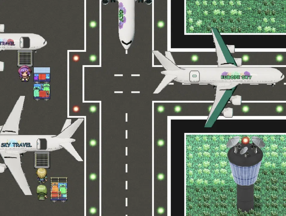 RPG Maker MV - NEONPIXEL - International Airport Screenshot 5