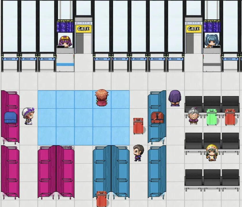 RPG Maker MV - NEONPIXEL - International Airport Screenshot 4
