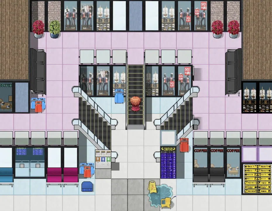 RPG Maker MV - NEONPIXEL - International Airport Screenshot 0